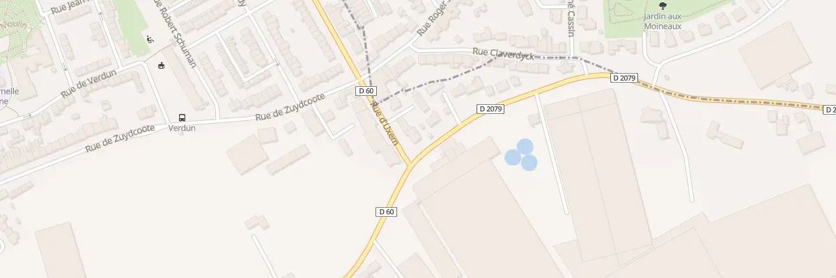 Plan du 79 Rue d’Uxem à Dunkerque