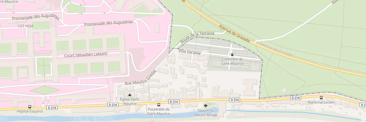 Plan du 12 Vla Vacassy à Saint-Maurice