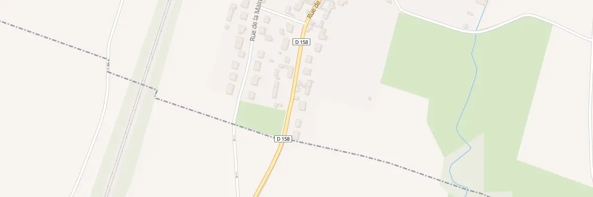 Plan du 49 Rue de Clermont à Valescourt