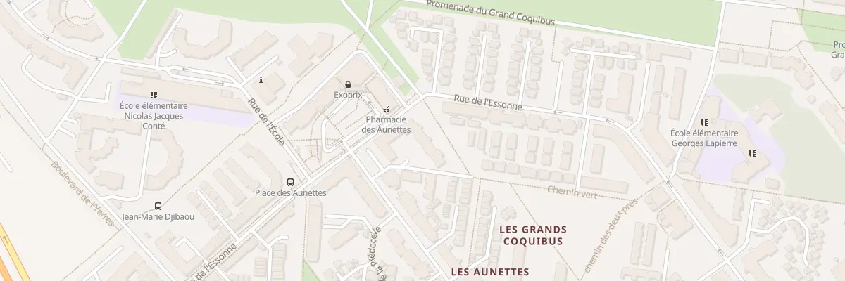 Plan du 66 Rue de l’Essonne à Évry-Courcouronnes
