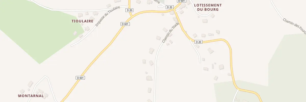 Plan du 6 Che du Stade à Lacapelle-del-Fraisse