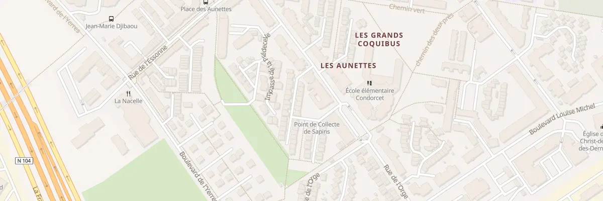 Plan du 34D Rue de l’Orge à Évry-Courcouronnes