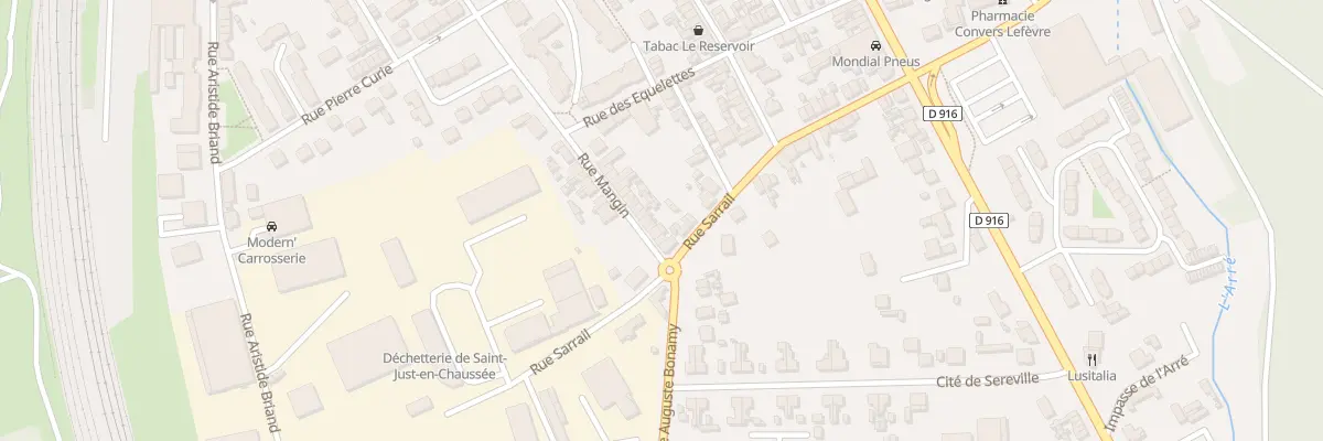 Plan du 113 Rue Mangin à Saint-Just-en-Chaussée