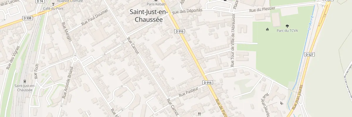 Plan du 74 Rue de Paris à Saint-Just-en-Chaussée
