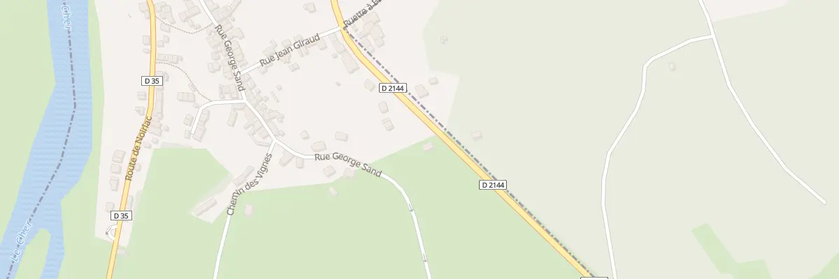 Plan du 38 Av de Saint-amand à Bruère-Allichamps