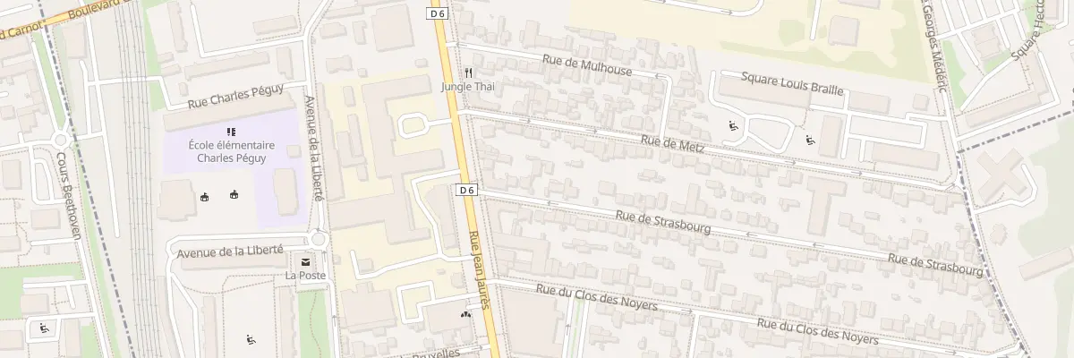 Plan du 7 Rue de Strasbourg à Maisons-Alfort