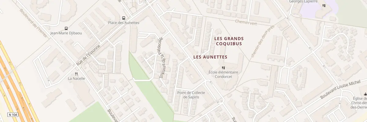 Plan du 32 Rue de l’Orge à Évry-Courcouronnes