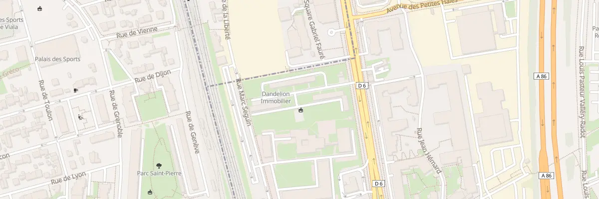 Plan du 145 Av du Maréchal Foch à Créteil