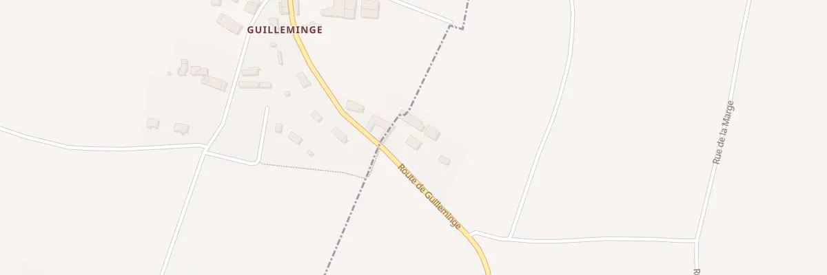 Plan du 2 Rte de Guilmainge à Pigny