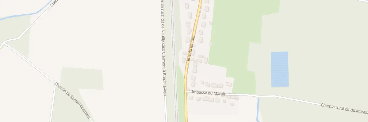 Plan du 56 Rue du Marais à Breuil-le-Vert