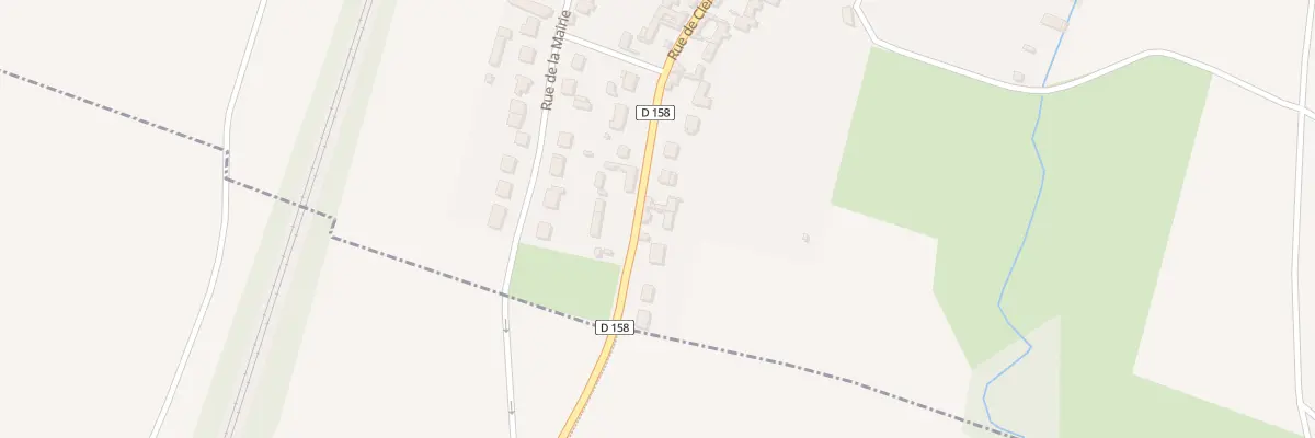 Plan du 47 Rue de Clermont à Valescourt