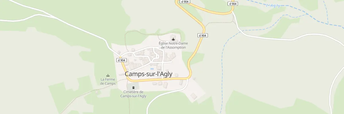 Plan du 5000 Rue de la Mairie à Camps-sur-l’Agly