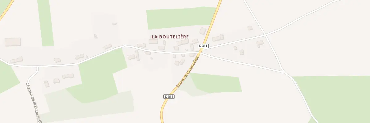 Plan du 5088 La Bouteliere à Courçais