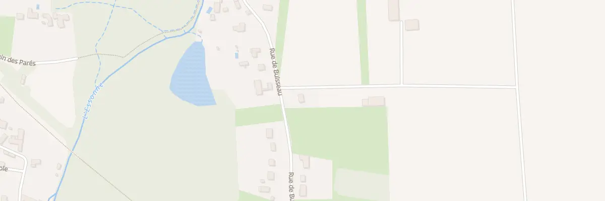 Plan du 296 Rue de Buisseau à Briarres-sur-Essonne