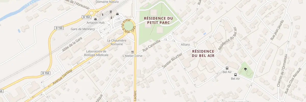 Plan du 6 Rue Canoville à Mennecy