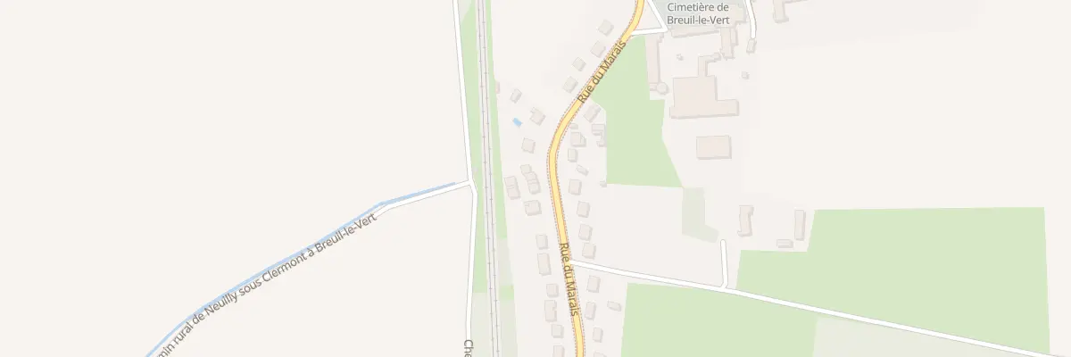 Plan du 26B Rue du Marais à Breuil-le-Vert