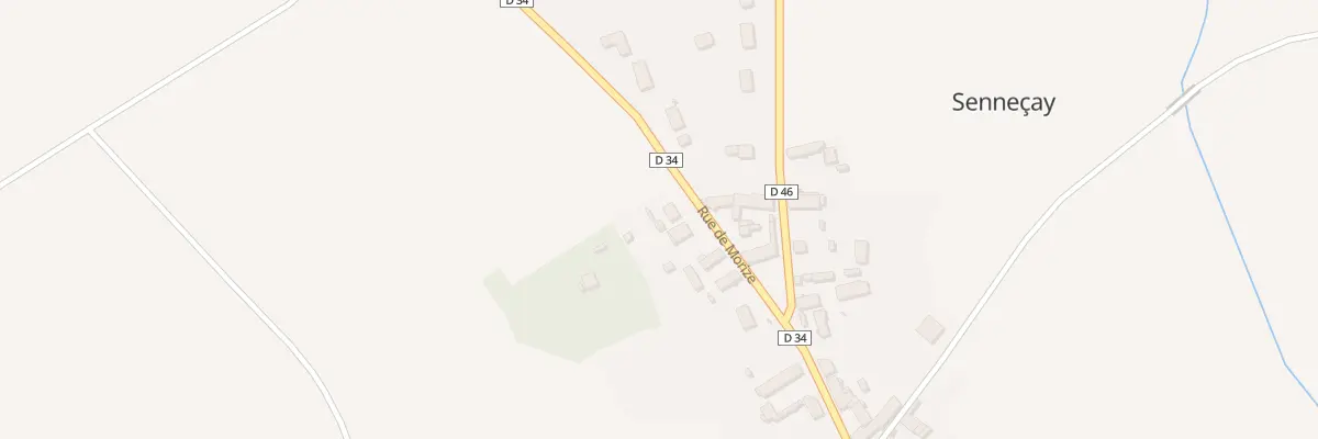 Plan du 8 Rue de Morize à Senneçay
