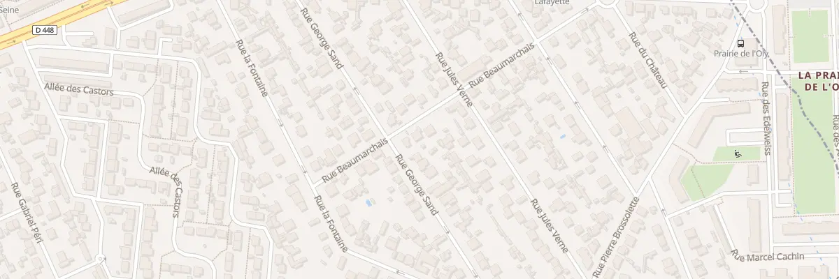 Plan du 16 Rue Beaumarchais à Vigneux-sur-Seine