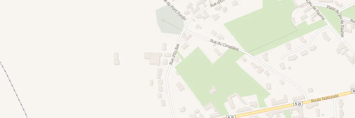 Plan du 11T Rue d’En Bas à Pommera