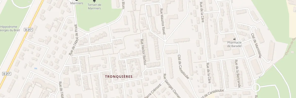 Plan du 53 Rue Hector Berlioz à Aurillac