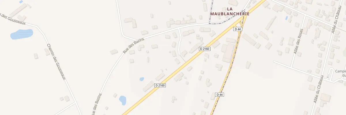 Plan du 70 All du Bastillon à Quiers-sur-Bezonde