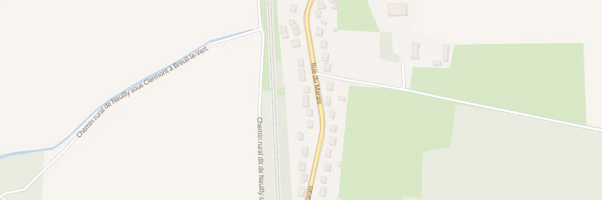 Plan du 36 Rue du Marais à Breuil-le-Vert