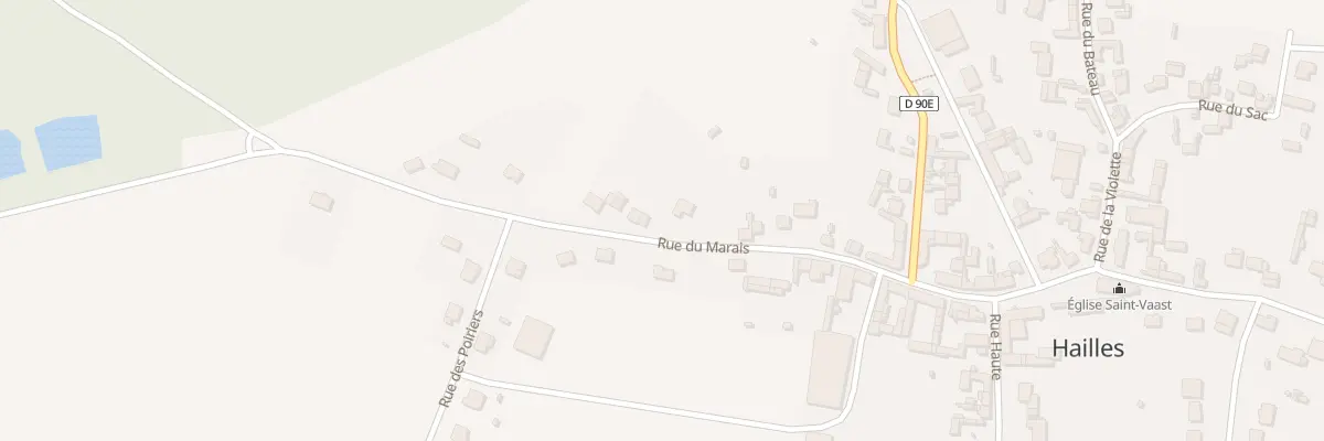 Plan du 24 Rue du Marais à Hailles