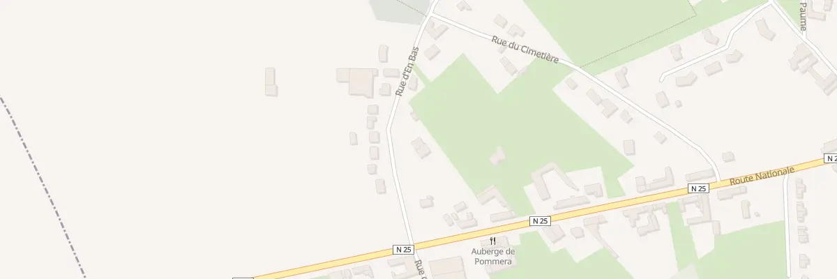 Plan du 13 Rue d’En Bas à Pommera