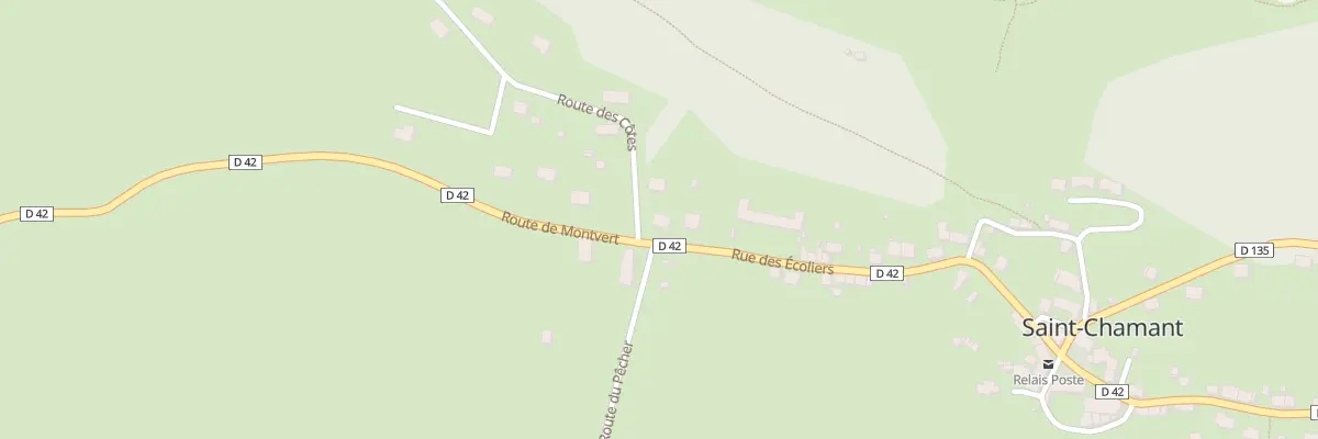 Plan du 5061 Le Bourg à Saint-Chamant