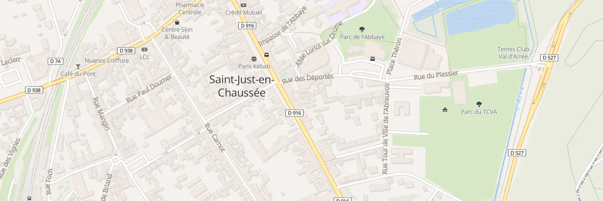 Plan du 39 Rue de Paris à Saint-Just-en-Chaussée