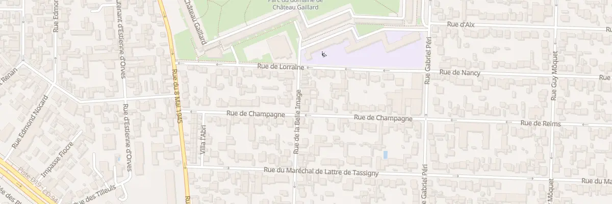 Plan du 29 Rue de Champagne à Maisons-Alfort
