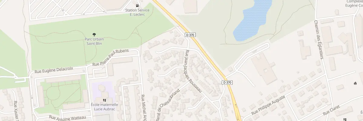 Plan du 35 Rue Jean Jacques Rousseau à Gonesse