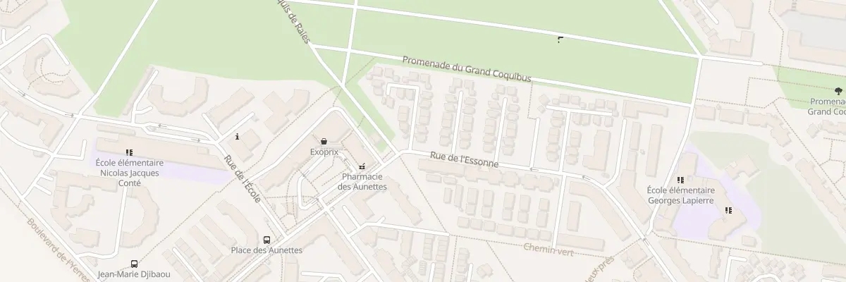 Plan du 41A Rue de l’Essonne à Évry-Courcouronnes