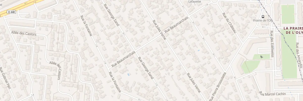 Plan du 18 Rue Beaumarchais à Vigneux-sur-Seine