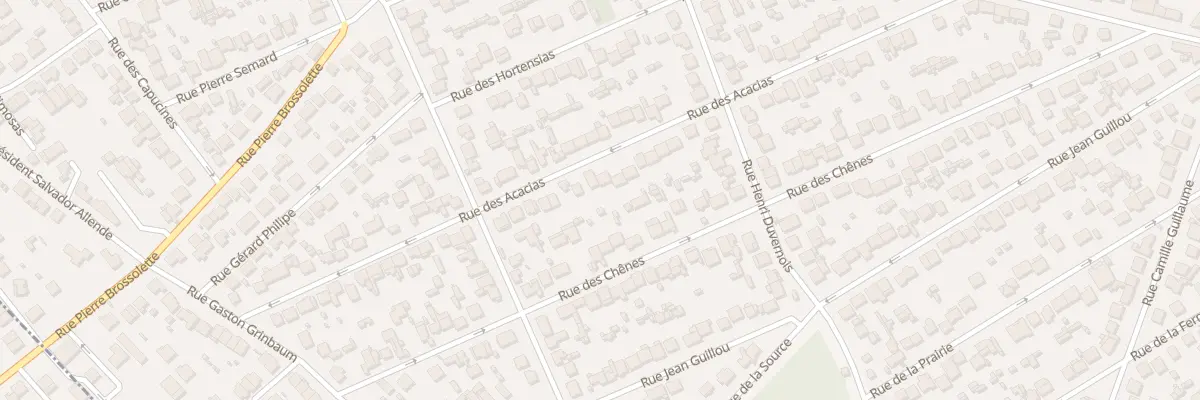 Plan du 40 Rue des Acacias à Vigneux-sur-Seine
