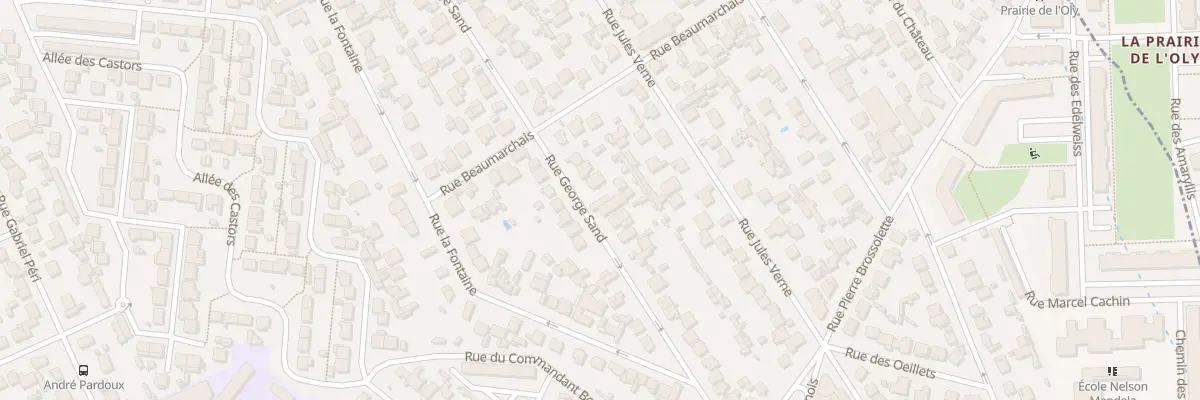 Plan du 33B Rue George Sand à Vigneux-sur-Seine