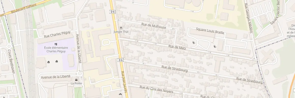 Plan du 10 Rue de Metz à Maisons-Alfort