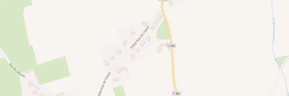 Plan du 20 Petite Rue de Cassel à Boëseghem