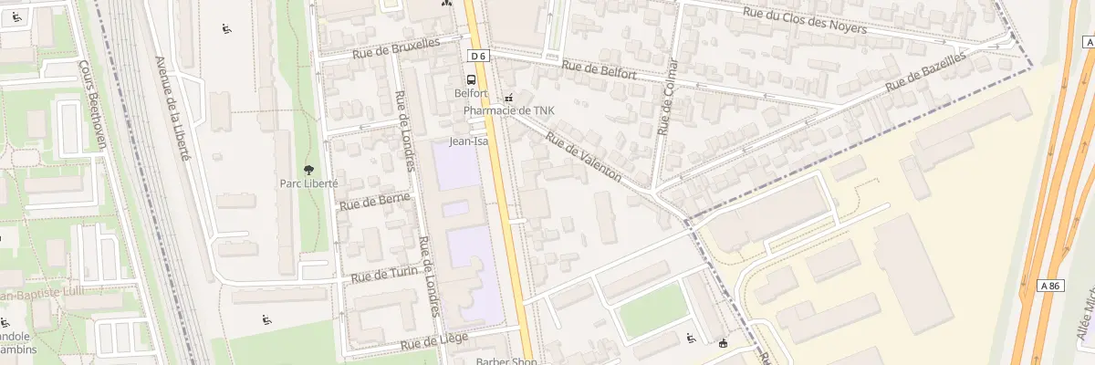 Plan du 143B Rue Jean Jaurès à Maisons-Alfort
