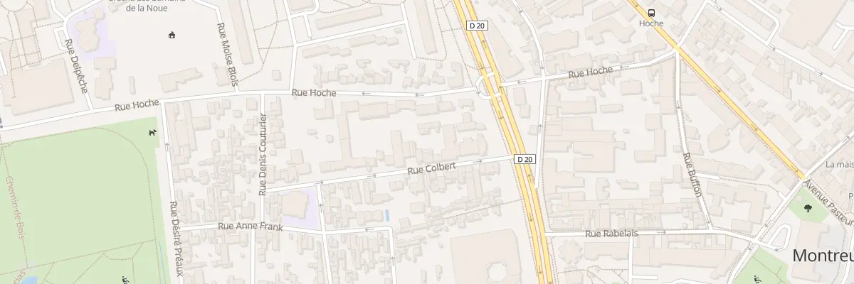 Plan du 8B Rue Colbert à Montreuil
