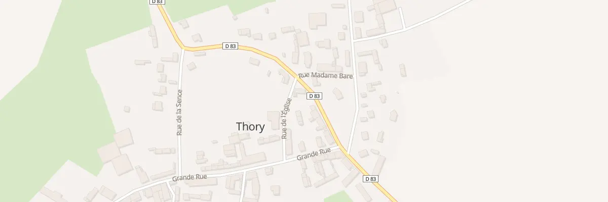 Plan du 2 Rue du Four à Thory