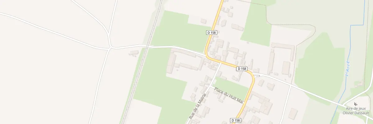 Plan du 4 Rue de Beauvais à Valescourt