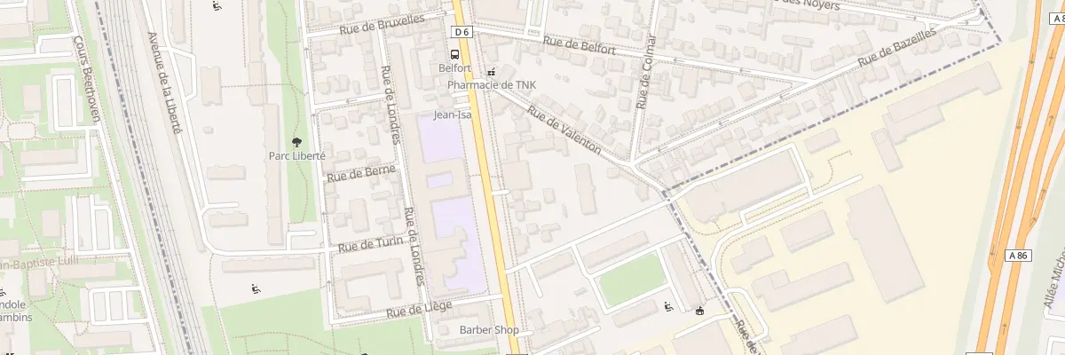 Plan du 145 Rue Jean Jaurès à Maisons-Alfort