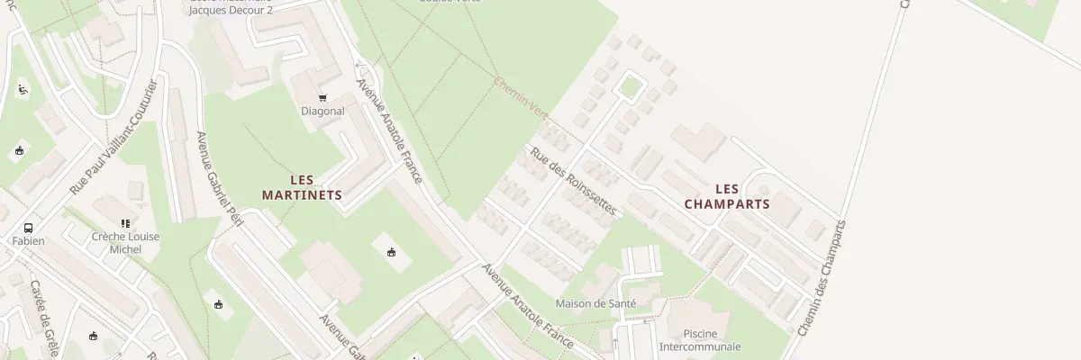 Plan du 6 Rue des Roinssettes à Montataire
