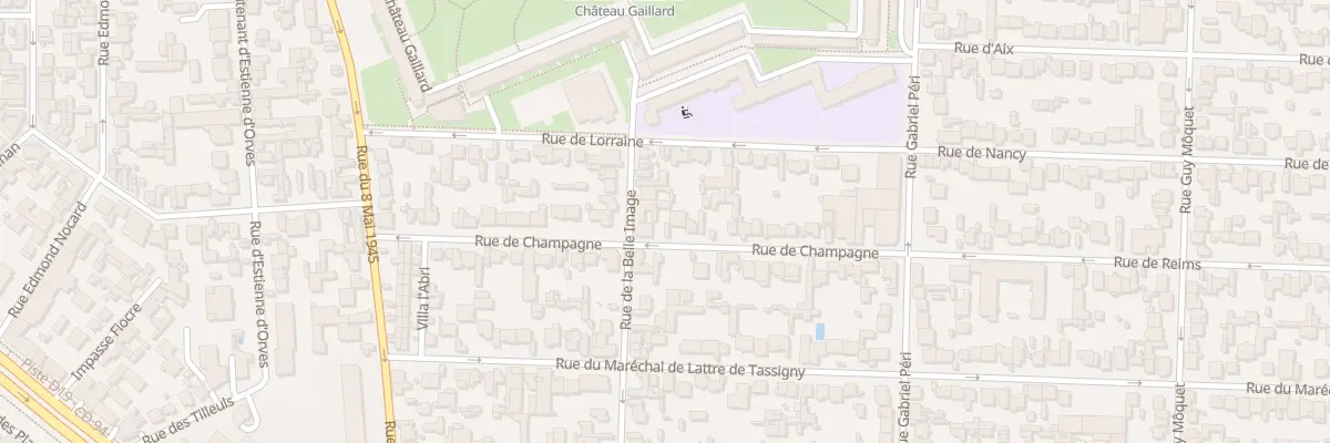 Plan du 31 Rue de Champagne à Maisons-Alfort