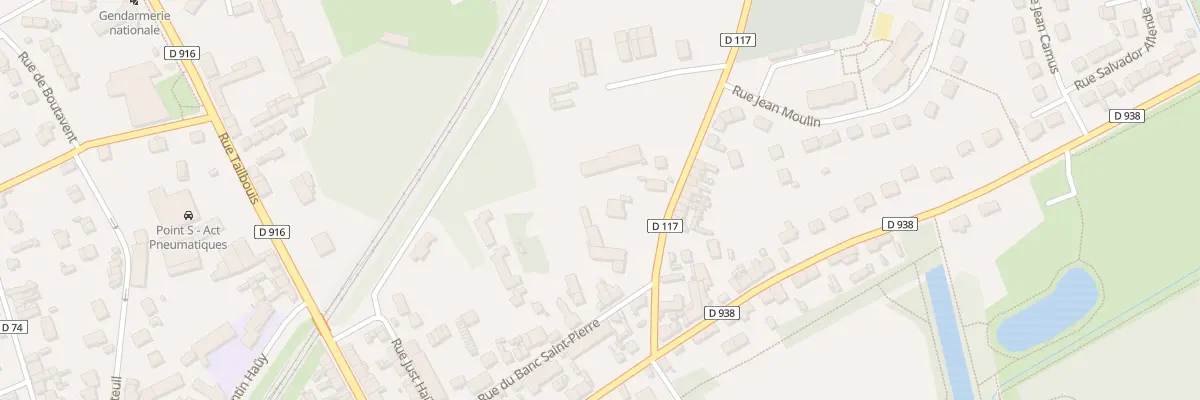 Plan du 1 Rue de Plainval à Saint-Just-en-Chaussée