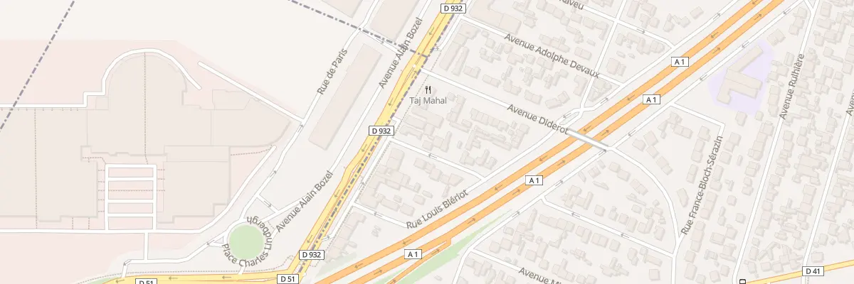Plan du 3 Rue Pierre Quemener au Blanc-Mesnil