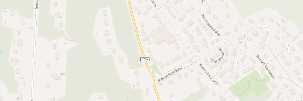 Plan du 62 Av de Gouvieux à Lamorlaye