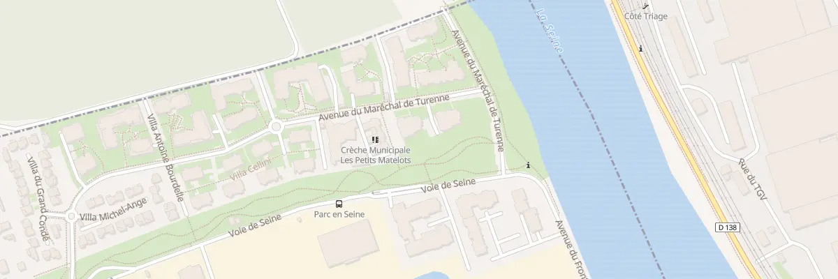 Plan du 25 Av du Maréchal de Turenne à Villeneuve-le-Roi