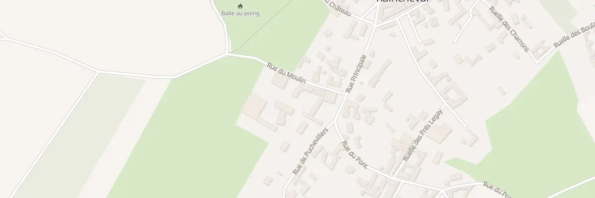 Plan du 1 Rue du Moulin à Raincheval